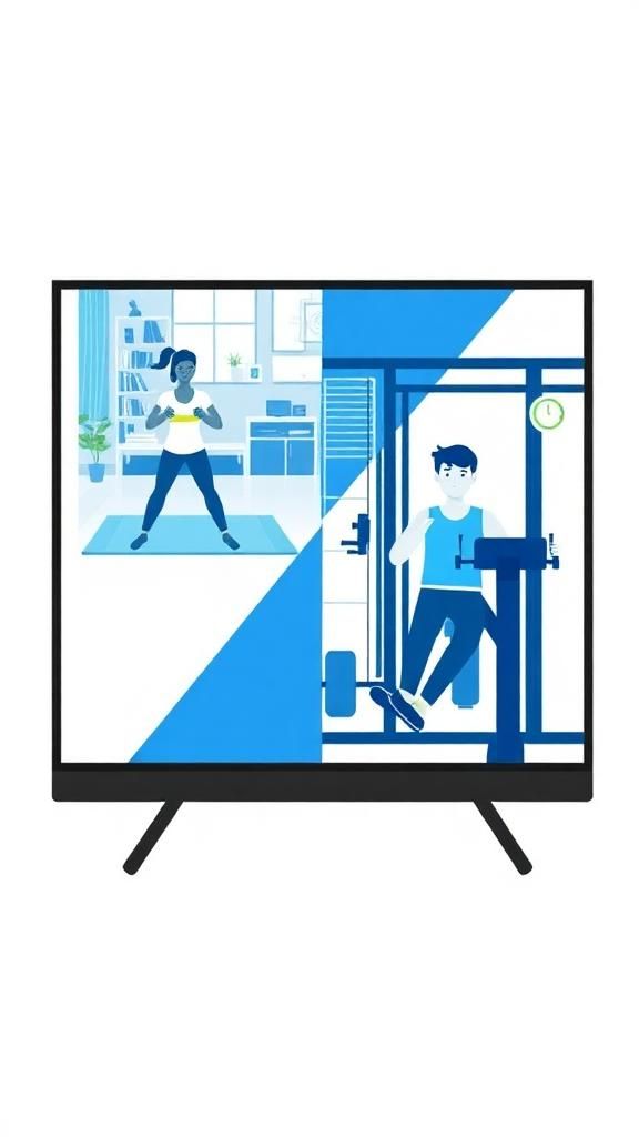 HIIT sin saltos de 20 minutos en casa y gimnasio con colores corporativos Motivyx